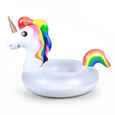 Wholesale Inflatable Unicorn Swimming Float Pool Toys View Inflatable Unicorn Doctor Dolphin Product Details From New Time Plastic Manufacturing Ltd On Aliba Pool Toys Pool Floats Cool Pool Floats