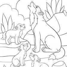 Sur support numérique ou média imprimé. Coloriage De Loup Sur Tete A Modeler