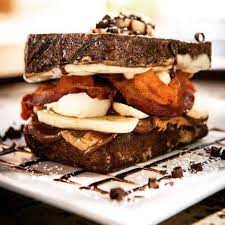 Chocolate French Toast From The Grilled Cheese Bistro In Norfolk Va Chocolate French Toast French Toast Toast