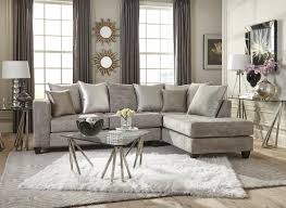 Delta Hollywood Glam Silver Sectional Sofa Sectional Sofa Elegant Living Room Decor New Furniture