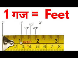 What Is Yard One Yard Equal To Feet 1 Gaj Equal To Feet Meter To Feet Feet To Meter Conversion