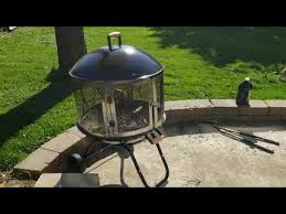 Blue rhino endless summer propane stainless steel fire pit bring the warmth and ambiance of a fireplace to your patio, deck or backyard with this endless summer fire pit. Backyard Creations 28 Portable Steel Fire Pit From Menards Review Youtube