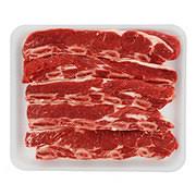 (although, to be clear, it is the choice for those.) Fresh Beef Chuck Shoulder Flanken Style Ribs Bone In Thick Value Pack Shop Beef At H E B