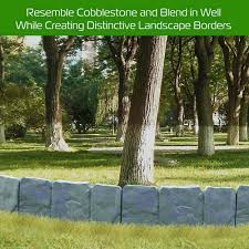 Check spelling or type a new query. Whirlwind Usa Diy Decorative Flower Grass Bed Border Cobbled Stone Effect Garden Lawn Edging And Landscape Border For Garden Lawn Walkway And Landscape Edging Gray 20pcs Raised Beds Plant Support Structures Patio Lawn