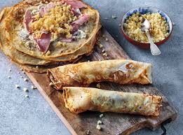 Herzhafte Crepes Mit Schinken Und Kase In 2020 Herzhafte Crepes Schinken Und Kase Rezepte