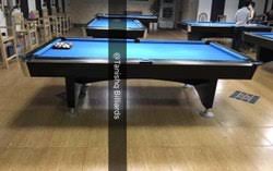 If a player jumps an object ball off the table on the break shot, it is a foul and the incoming player has the option of (1) accepting the table in position and shooting, or (2) taking cue ball in hand behind the head string. Wooden And Slates Official 8 Ball Pool Table Model Number Tbpool304 Rs 95000 Set Id 9960772373