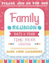 3660+ psd flyer templates for event, loud party or business. Family Reunion 10 Templates Easy To Customize Download And Print Demplates