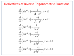 integrals of inverse trigonometric functions video