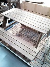 Pin By Caitlin Smith On For The Home Kids Picnic Table Play Area Backyard Outdoor Decor