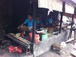 Spanduk banner tools n parts warung sate gule 2x1 meter hand tools. Warung Lesehan Mertha Sari Pesinggahan Karang Asem Bali Infomakan