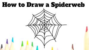 Halloween is coming up and if you want to make some decorations, halloween decorations or party cards, you might want to know how to draw a spider web. How To Draw A Spider Web Simple Step By Step Video Instructions Paper Flo Designs