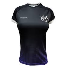 A state of ne brazil: Camisa Feminina Ceara Espote Clube Baby Look Preta E Roxo Vozao Escudetto Camisa De Time Magazine Luiza