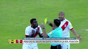 Peru vs ecuador live stream. Peru Vs Ecuador 2 1 Resumen Y Goles Eliminatorias Rusia 2018 5 9 17 Youtube