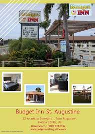 Augustine in 1.1 km from the centre. Redefine Your Expectations A Hotel Experience Unlike The Rest Visit Http Www Budgetinnstaugustine Com Call 1 904 8 Hotel Website Design Budgeting Inn