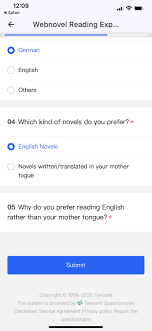 A disclaimer/permission screen must be displayed upfront for surveys asking certain sensitive demographic questions, such as religion, sexual orientation, and immigration status. Survey Bug Webnovel Forum