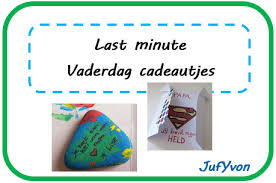 Wil je iets voor vaderdag knutselen? Last Minute Vaderdag Cadeautjes