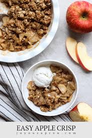 Easy Apple Crisp Apple Crumble Joyous Apron Recipe Apple Crisp Easy Apple Crisp Easiest Apples