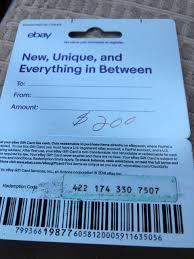 An added benefit is that you can buy items with an ebay gift card. Ebay Gift Card Purchase Ebay Gift Card Please Contact Facebook