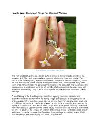 If you're single (and looking for love), wear it on your right hand, facing outward if you're in a relationship, wear it on your right hand, facing inward How To Wear Claddagh Rings For Men And Women