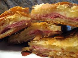 Ham And Cheese Puff Pastry By Tessa Food Network Recipes Puff Pastry Recipes Cheese Puff Pastry