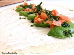 Wrap A L Avocat Et Au Saumon Fume Mes Recettes Healthy Recette En 2020 Wrap Saumon Avocat Recette Wrap Saumon Recette Wrap