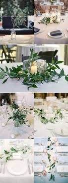 2019 Trends Easy Diy Organic Minimalist Wedding Ideas Elegantweddinginvites Com Blog Botanical Wedding Table Greenery Wedding Decor Wedding Centerpieces