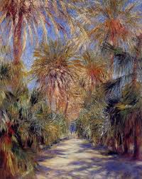 Alger Le Jardin D Essai 1881 Collection Privee Pierre Auguste Renoir Peintures Renoir Renoir Art Impressionniste