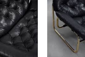 Rated 4.5 out of 5 stars. Scandinavian Leather Black Sofa By John Bertil Haggstrom For Swed Form 1970s For Sale At Pamono