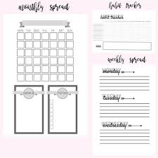 24 Popular Free Bullet Journal Printables That Are Ridiculously Useful Bullet Journal Printables Journal Printables Bullet Journal Ideas Pages