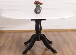 It's one of the most trusted brands on the market of wood choosing the best finish for your wooden kitchen table is an important decision. Casa Padrino Country Style Dining Table White Black O 120 X H 78 Cm Round Extendable Solid Wood Kitchen Table Country Style Dining Room Furniture