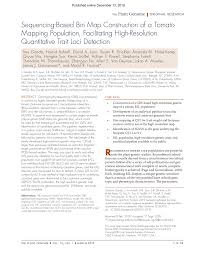 She we may earn commission from links on this page, but we only recommend products we. Pdf Sequencing Based Bin Map Construction Of A Tomato Mapping Population Facilitating High Resolution Quantitative Trait Loci Detection