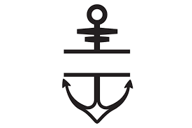Download Monogram Frame Anchor Svg Cut File By Creative Fabrica Crafts Creative Fabrica PSD Mockup Templates