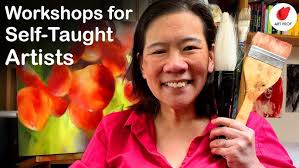NEW Way Self-Taught Artists Can Learn: 2 Week Online Workshops