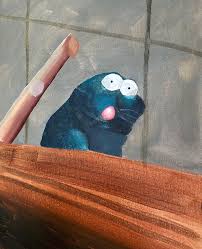 Buh rbuhhigh quality ratatouille meme (i.redd.it). Remy Gag Painting By Grace Stanley