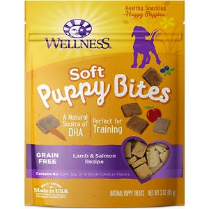 Soft Puppy Bites Lamb & Salmon Recipe Grain-Free Dog Treats