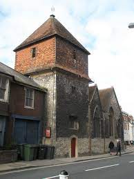 It was listed on the national register of historic places in 1980. St Peter S Church Chesil Winchester Wikipedia