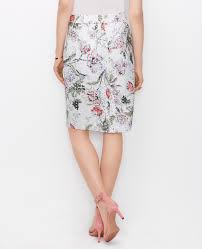 Flowers by zoe pastel tye dye pant from $34.00 usd $59.00 usd. Ann Taylor Floral Eyelet Pencil Skirt Lyst