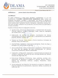 Carta De Presentacion Ejemplo Carpinteria Hospital