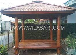 Gazebo Teras Rumah Gazebo Halaman Belakang Rumah