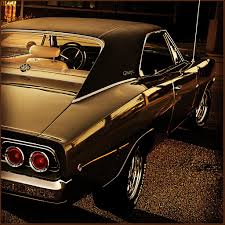 Image result for Light Gold 1968 Charger