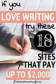 The Pay At Home Parent Work From Anywhere In 2020 In 2020 Make Money Writing Write Online Freelance Writing