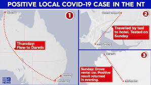 On 28 june, as the mine covid cluster in nt had grown to 7 cases, the lockdown in darwin was extended by 72 hours to 1pm on 2 july. Bb3iraruiwfk1m