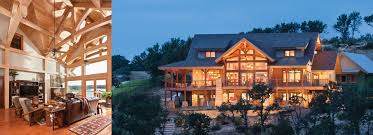 We offer many timber frame plans you can use for your new timber frame home package including mountain homes craftsman home plans. Timber Frame Homes Precisioncraft Timber Homes Post And Beam