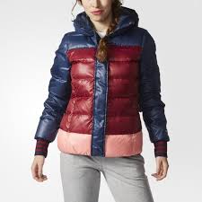 Adidas Neo Padded Coat With Hood Color Block Ay9910ay5782 Adidas Neo Padded Coat Adidas