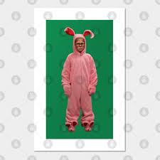 $60 ($47 at walmart for toddler sizes) ships from the united states. Christmas Story Bunny Costume A Christmas Story Posters And Art Prints Teepublic