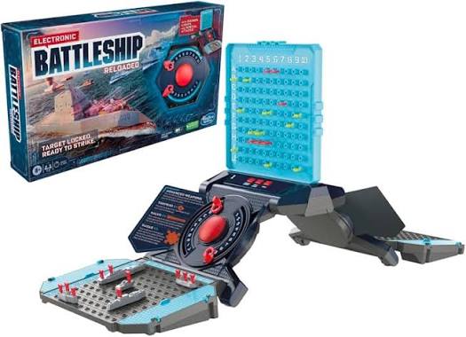 Amazon.com: Hasbro Gaming Electronic Battleship Reloaded Board Game, Naval  Combat Strategy Game with Sounds, Lights, Special Attacks, Ages 8 and Up,  1-2 Players : Toys & Games