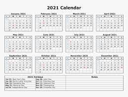 Free, easy to print pdf version of 2021 calendar in various formats. Calendar 2021 Png Photo Free Printable 2021 Calendar With Holidays Transparent Png Transparent Png Image Pngitem