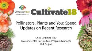 Pollinators, Plants and You: Speed Updates