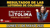 Décimo premiado en la lotería nacional del día sábado 10 de abril de 2021. Loteria De Cundinamarca 31 De Mayo De 2021 Youtube