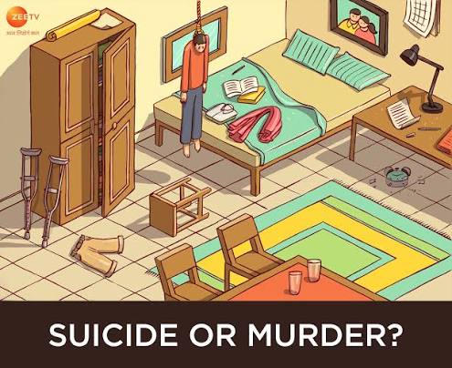Suicide or Murder room puzzle